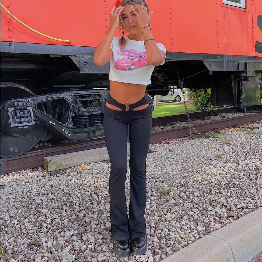 Edikted Cut out Pants